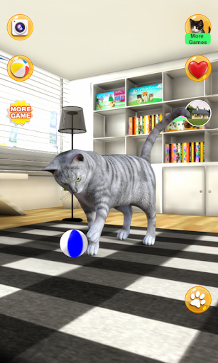 Talking Tabby Cat - Gameplay image of android game