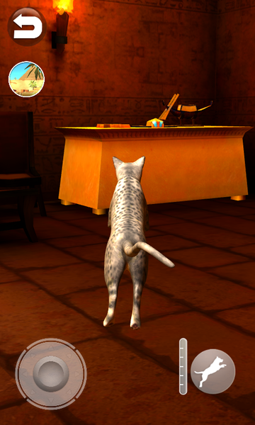Talking Egyptian Cat - عکس بازی موبایلی اندروید