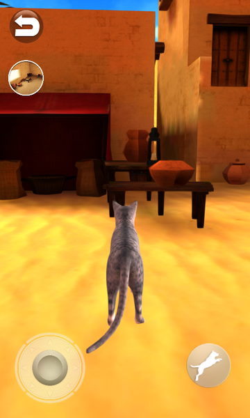Talking Egyptian Cat - عکس بازی موبایلی اندروید