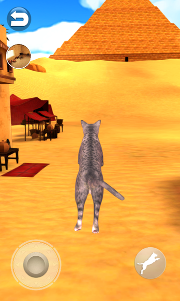 Talking Egyptian Cat - عکس بازی موبایلی اندروید