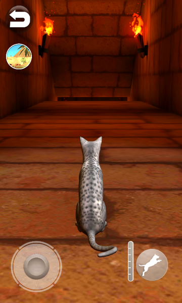 Talking Egyptian Cat - عکس بازی موبایلی اندروید
