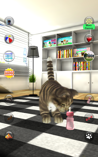 Talking Cat Funny - عکس بازی موبایلی اندروید