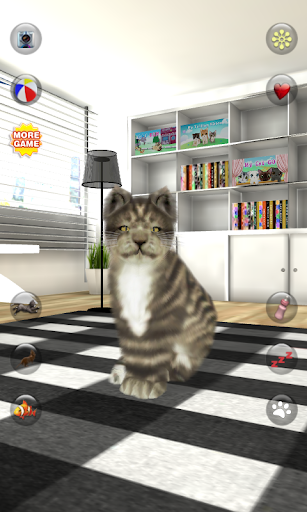 Talking Cat Funny - عکس بازی موبایلی اندروید