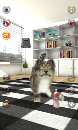 Talking Cat Funny - عکس بازی موبایلی اندروید