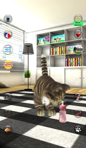Talking Cat Funny - عکس بازی موبایلی اندروید