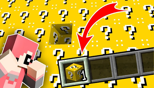 Lucky block mod for Minecraft - عکس برنامه موبایلی اندروید