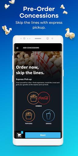 Atom - Movie Tickets & Times - Image screenshot of android app