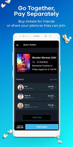Atom - Movie Tickets & Times - Image screenshot of android app