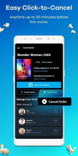Atom - Movie Tickets & Times - Image screenshot of android app