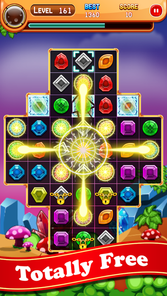 Jewels Crush - Gameplay image of android game