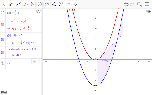 GeoGebra Classic - عکس برنامه موبایلی اندروید