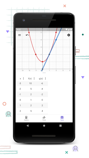 GeoGebra Graphing Calculator - عکس برنامه موبایلی اندروید