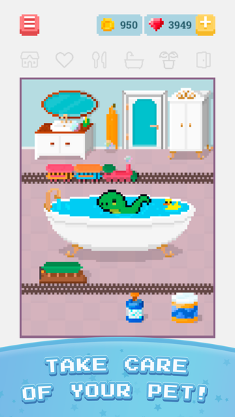 Tiny Friends: Virtual Pet Game - عکس بازی موبایلی اندروید