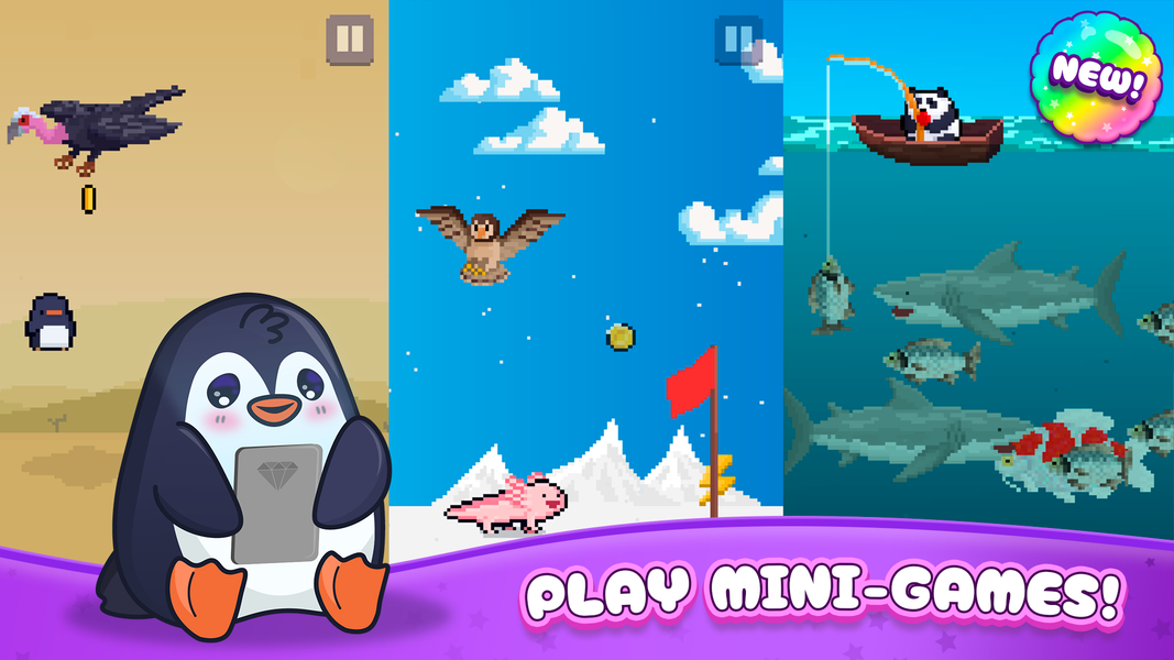 Tiny Friends: Virtual Pet Game - عکس بازی موبایلی اندروید