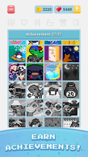 Tiny Friends: Virtual Pet Game - عکس بازی موبایلی اندروید