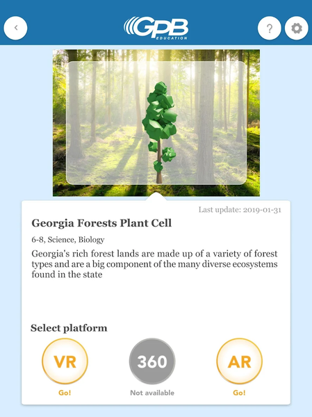 GPB Education VR|AR - عکس برنامه موبایلی اندروید