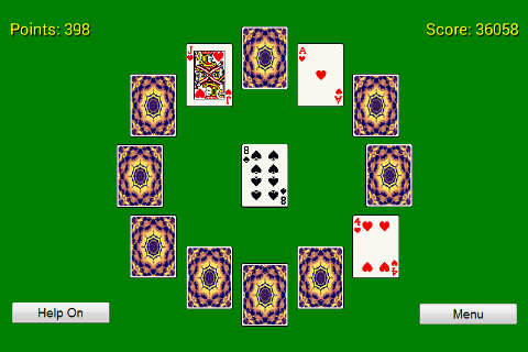 Clock Solitaire - Gameplay image of android game