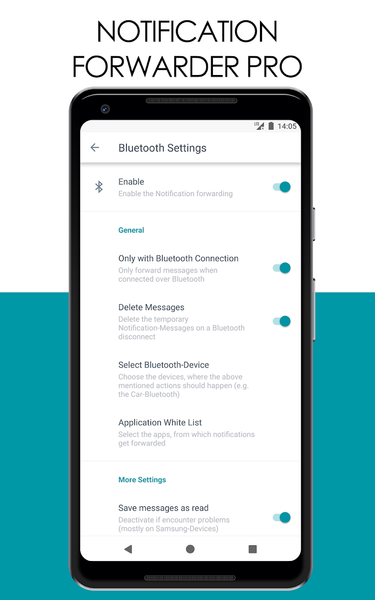 Notification Forwarder Pro - Image screenshot of android app