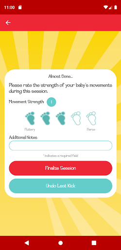 Count the Kicks - عکس برنامه موبایلی اندروید