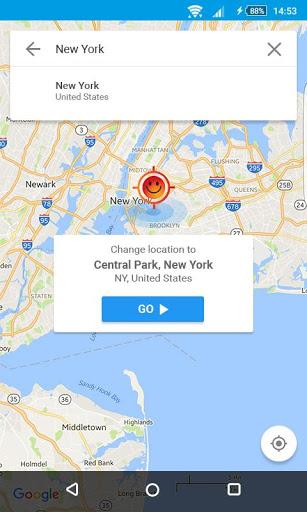 Fake GPS Location - Hola - عکس برنامه موبایلی اندروید