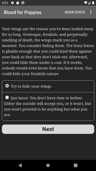 Blood for Poppies - Image screenshot of android app