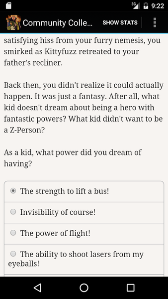 Community College Hero - Gameplay image of android game