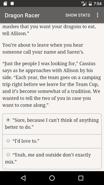 Dragon Racer - Gameplay image of android game