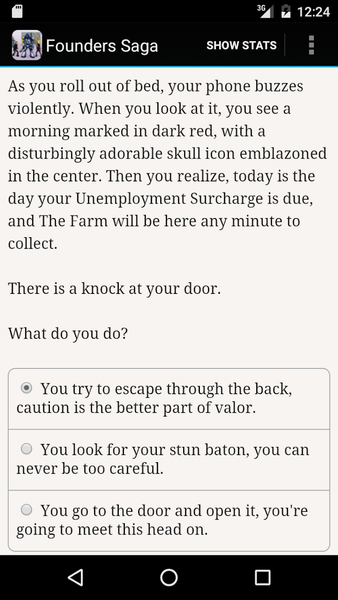Founders Saga - Image screenshot of android app