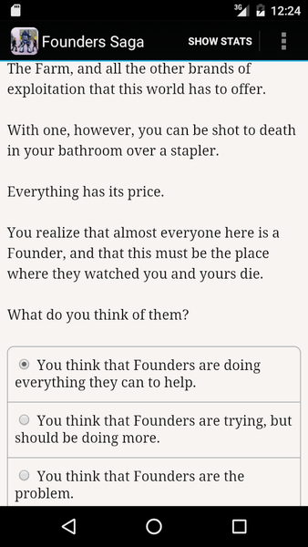 Founders Saga - Image screenshot of android app
