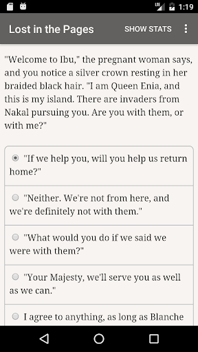 Lost in the Pages - Gameplay image of android game