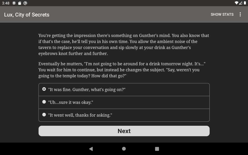 Lux, City of Secrets - عکس برنامه موبایلی اندروید