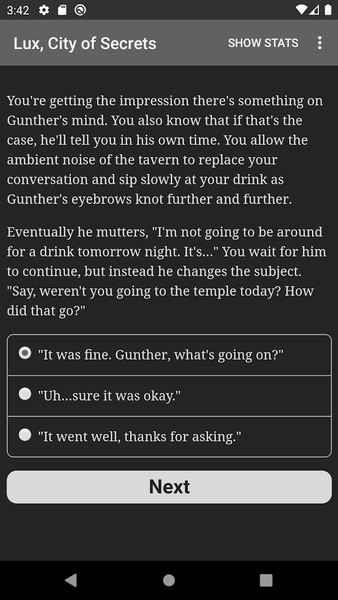 Lux, City of Secrets - عکس برنامه موبایلی اندروید