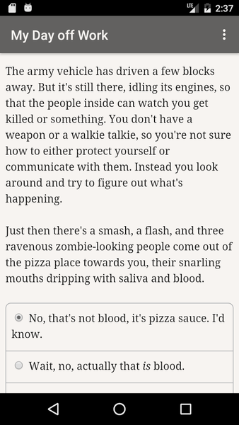 My Day off Work - Gameplay image of android game