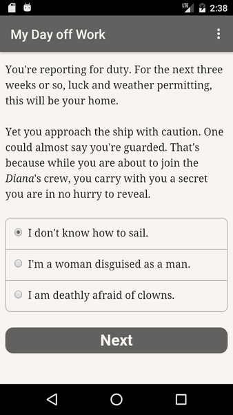 My Day off Work - Gameplay image of android game