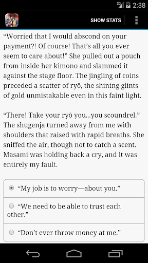 Samurai of Hyuga - Gameplay image of android game