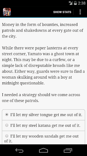 Samurai of Hyuga - Gameplay image of android game