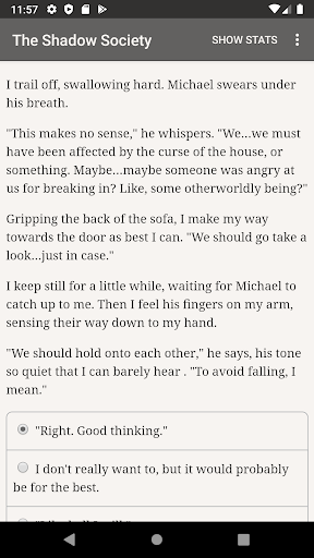 The Shadow Society - Gameplay image of android game