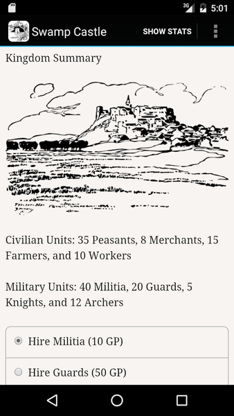 Swamp Castle - Gameplay image of android game