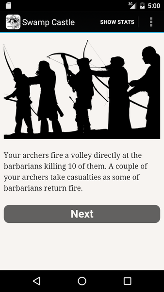 Swamp Castle - Gameplay image of android game