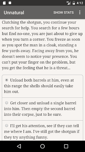 Unnatural - Gameplay image of android game