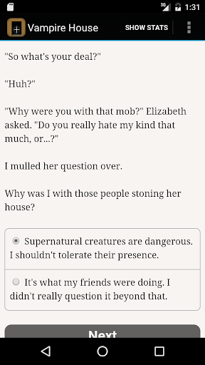 The Vampire House - Gameplay image of android game