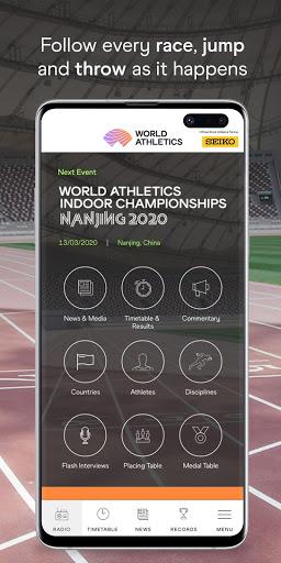 World Athletics - عکس برنامه موبایلی اندروید