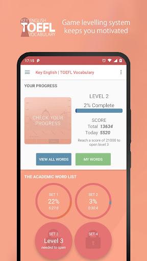 Key English | TOEFL Vocabulary - عکس برنامه موبایلی اندروید