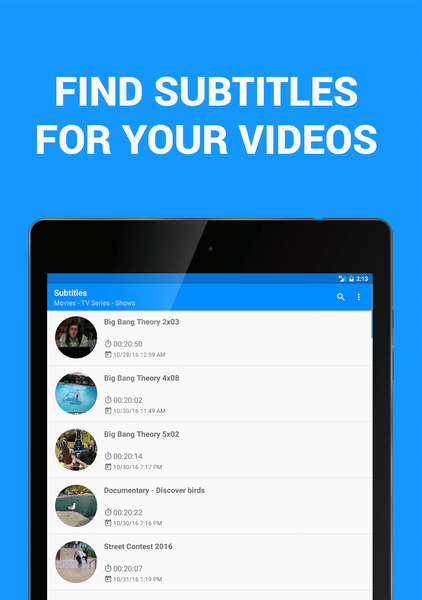 Subtitles - Movies & TV Series - عکس برنامه موبایلی اندروید