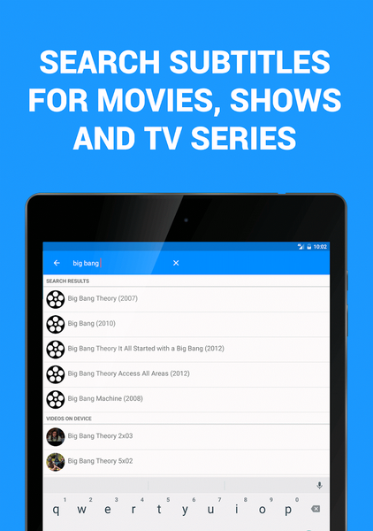 Subtitles - Movies & TV Series - عکس برنامه موبایلی اندروید