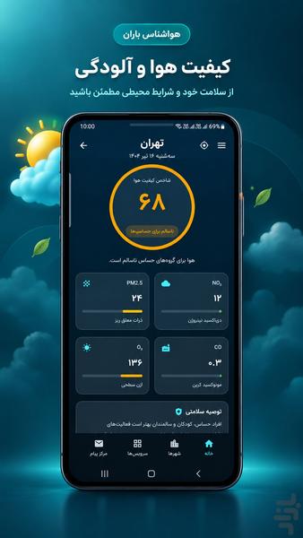 Baran Weather | Accurate Forecast - Image screenshot of android app