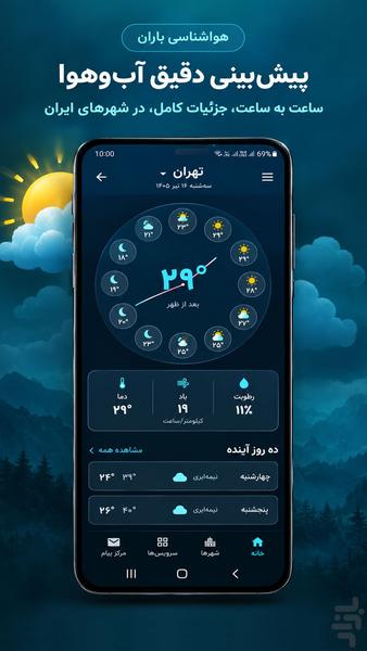 Baran Weather | Accurate Forecast - Image screenshot of android app