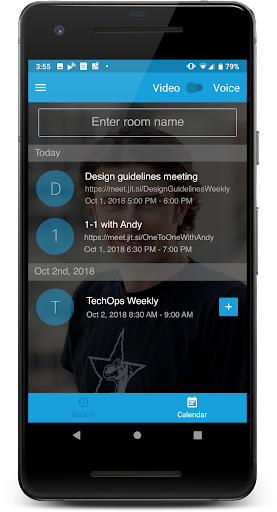Jitsi Meet - Image screenshot of android app