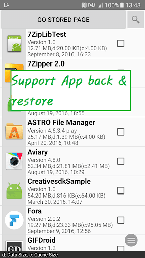Zipper - File Management - عکس برنامه موبایلی اندروید