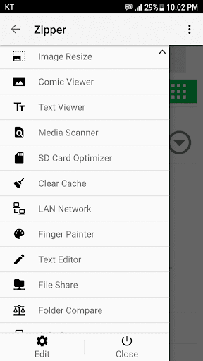 Zipper - File Management - عکس برنامه موبایلی اندروید